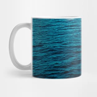 Blue Ocean Waves Mug